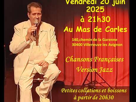Concert de Jean-Paul Favier au Mas de Carles