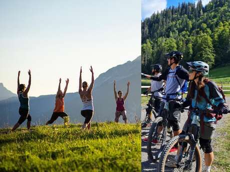 Duo Escape: 2 passions: Mountain biking & Horse riding