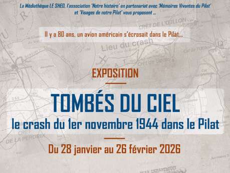 Exposition «Tombés du ciel : le crash du 1er novembre 1944»