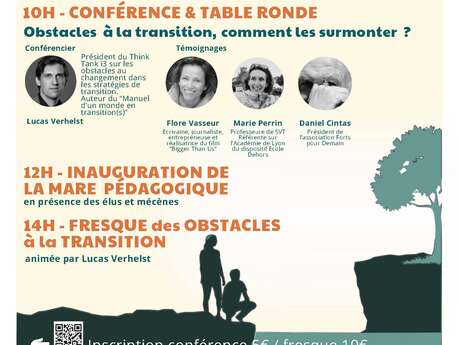 Journée de la Transition avec "Forts pour Demain": Notre expérience de la forêt-jardin nourricière / Fresque des obstacles à la Transition