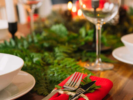 Menu de Noël à l'Auberge de Lagrand