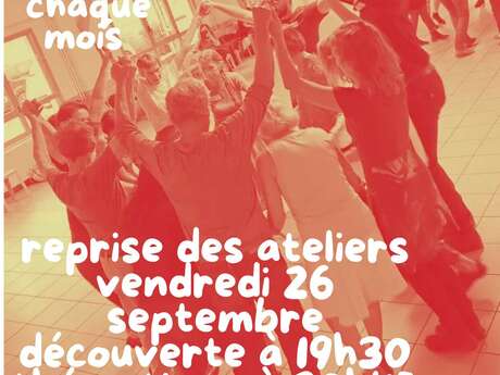 Stage danse folk pour les débutants et petit bal