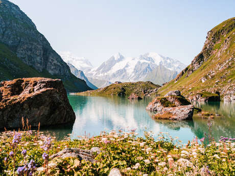 Fishing at the Lac de Louvie
