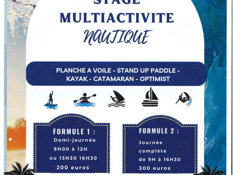 Stages Centre Nautique - Vacances de la Toussaint