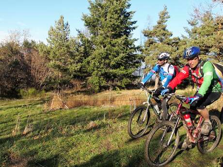 Les 7 vallées - Itinéraire de VTT