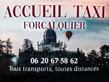 Accueil Taxi Forcalquier