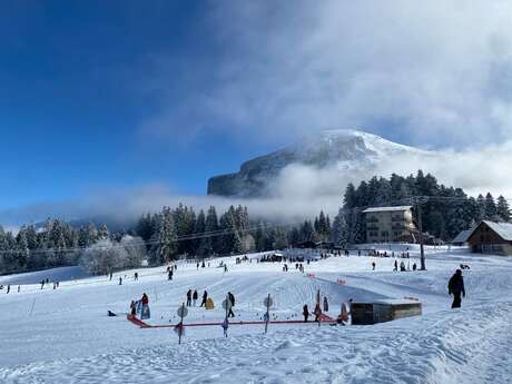 Alpin Ski Area of Col de Porte