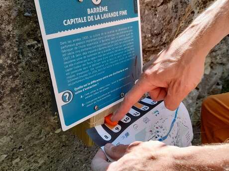 Course d'orientation patrimoine de Barrême