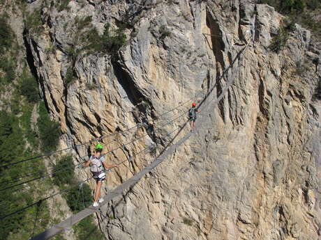 Grande Fistoire via ferrata partial group course