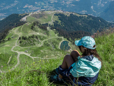 Rando’bus Morillon  – Samoëns  par Tête des Saix – redescente remontées mécaniques