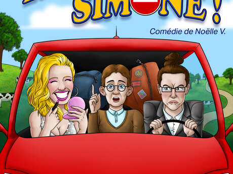 ¡Y en el coche Simone!