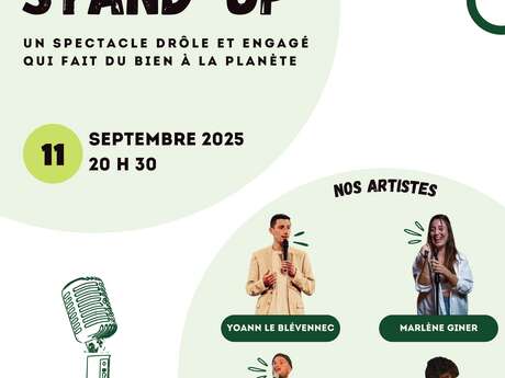 Soirée transition énergétique - Spectacle "Green stand up"