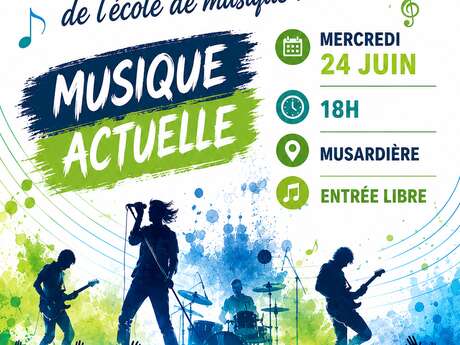 Concert école de musique - Musique Actuelle