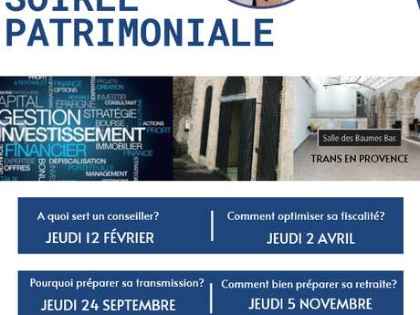 Conférence - comment optimiser sa fiscalité