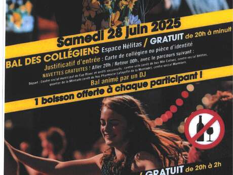 Bal des collégiens 2025
