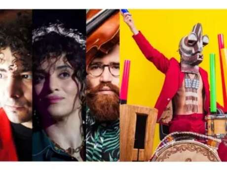 Jazz à Porquerolles : Sofiane Saidi, Camelia Jordana & Théo Ceccaldi - Papatef