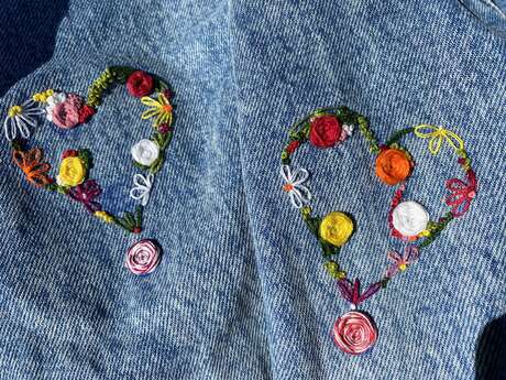 Atelier broderie customisation (initiation)