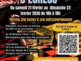 Marathon d'échecs à Belley