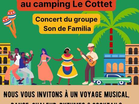 Concert "Son de familia" à la guinguette Concert "Son de familia" à la guinguette