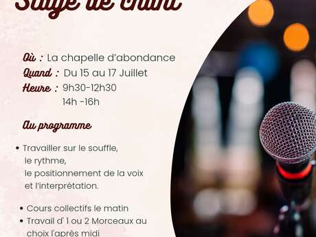 Singing Workshop