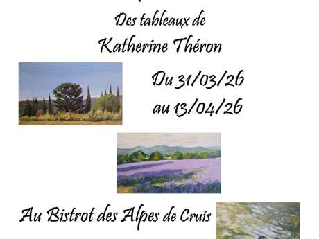 Exposition des oeuvres de Katherine Théron