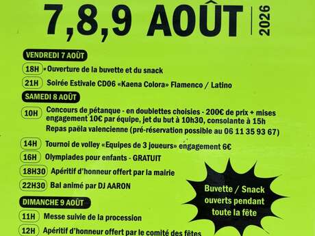 Fête de la Saint-Sauveur à Gars