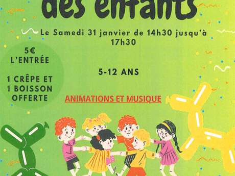 Boom animée des enfants