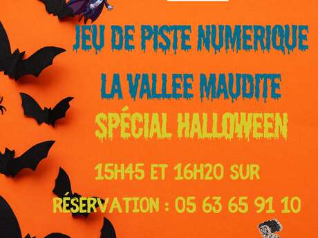 Animation jeu de piste numérique La Vallée maudite