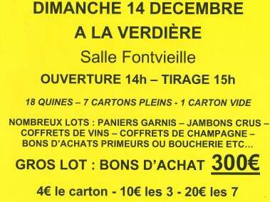 Grand loto gastronomique