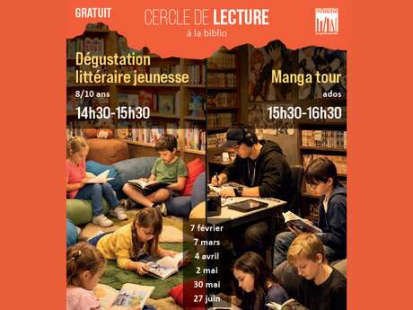 Cercle de lecture ado à la Bibliothèque de Saint-Rémy-de-Provence