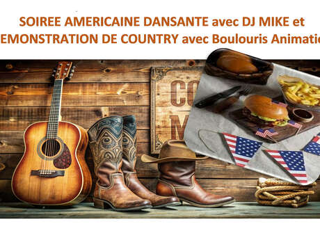 Soirée américaine dansante à Boulouris