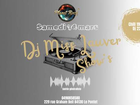 Soirée DJ Miss Lauver Show's