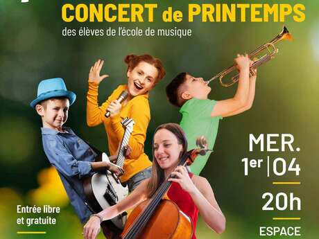 Concert de Printemps de l'école de musique