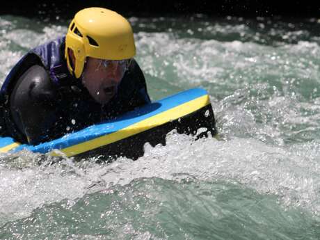 Hydrospeed sur la Dranse