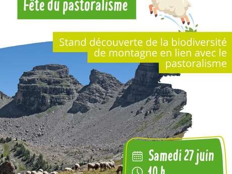 Stand découverte de la biodiversité de montagne en lien avec le pastoralisme
