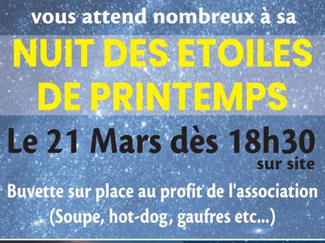 Nuit des étoiles de Printemps