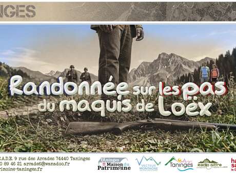 Randonnée sur les pas du maquis de Loëx
