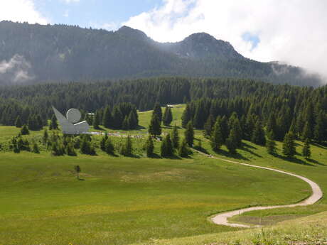 Parcours expert : Traversée du plateau des Glières