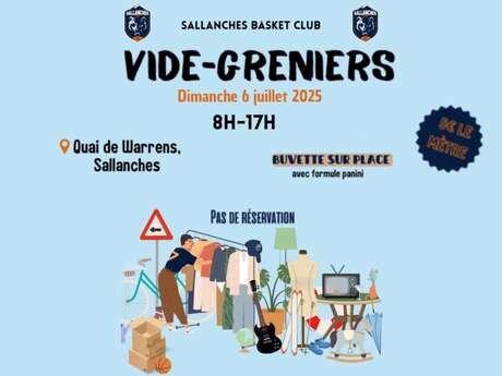 Vide-grenier du basket club de Sallanches