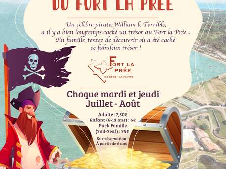 Treasure hunt at Fort La Prée