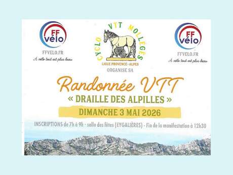 Mountainbike-Tour „Draille des Alpilles“