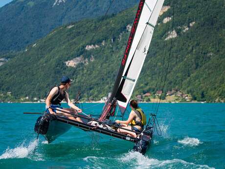 Cours particulier de catamaran