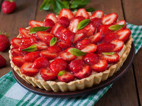 ATELIER PÂTISSERIE TARTE AUX FRAISES