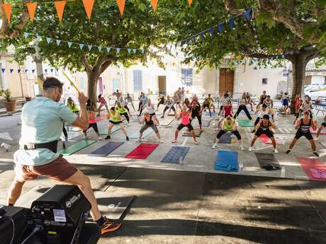Activité "renforcement musculaire" au Ranch de la Mène