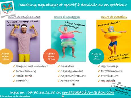 Cours d'aquagym