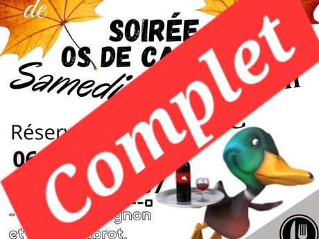 Soirée "Os de Canards" à Sauveterre