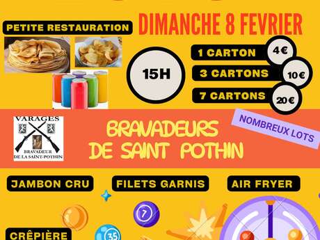 Loto des bravadeurs de St Pothin