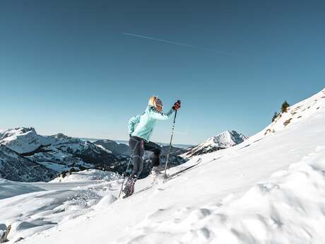 Ski touring trail Le Morclan