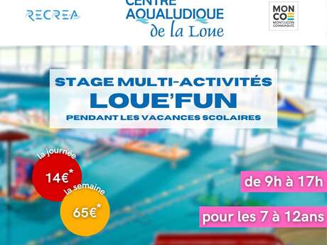 Centre Aqualudique : stage multi-activités
