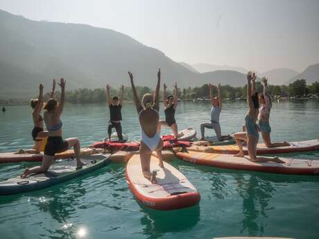 Paddle yoga